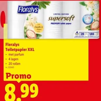 Promotie: Toiletpapier XXL