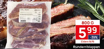 Aanbieding: Runderriblappen