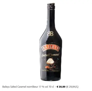 Offre: Baileys Salted Caramel roomlikeur