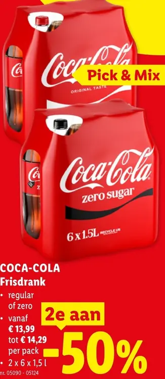 Promotie: Frisdrank