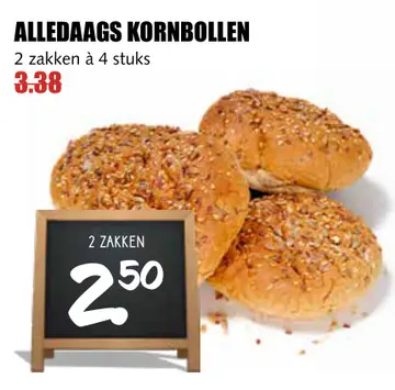 Aanbieding: Alledaags Kornbollen