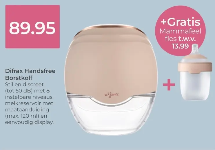 Aanbieding: Handsfree Borstkolf