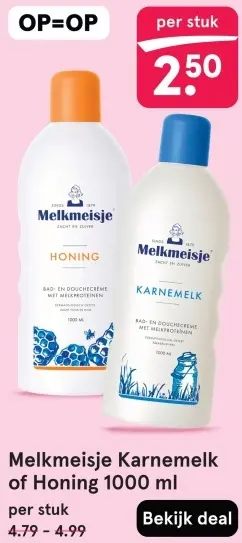 Aanbieding: Karnemelk of Honing 1000 ml