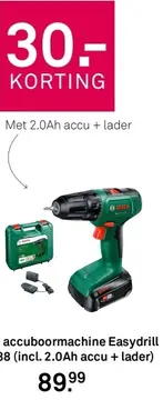Aanbieding: accuboormachine Easydrill 38