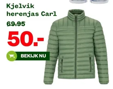 Aanbieding: Kjelvik herenjas Carl