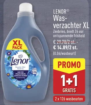 Promotie: Wasverzachter XL