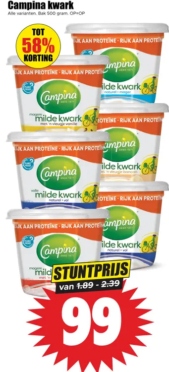 Aanbieding: kwark