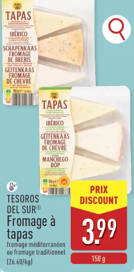 Offre: Fromage à tapas