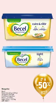 Offre: Margarine | Cuire et rôtir | Oméga-3