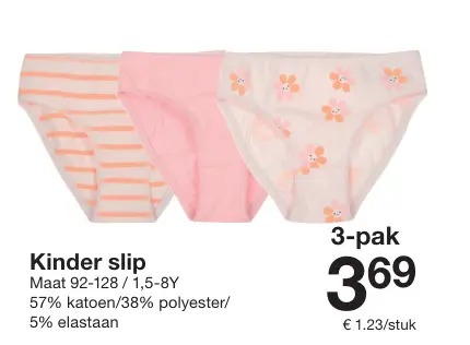 Promotie: Kinder slip