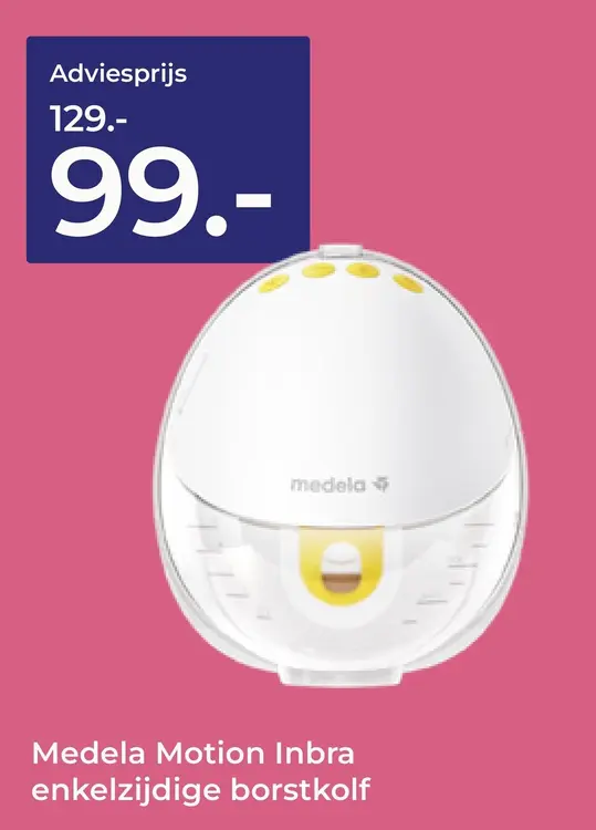 Aanbieding: Motion Inbra enkelzijdige borstkolf