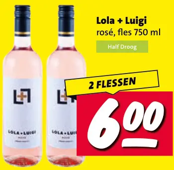Aanbieding: Lola + Luigi Rosé