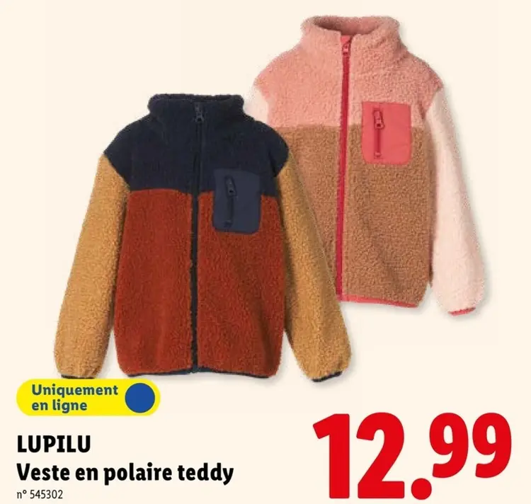 Offre: Veste en polaire Teddy