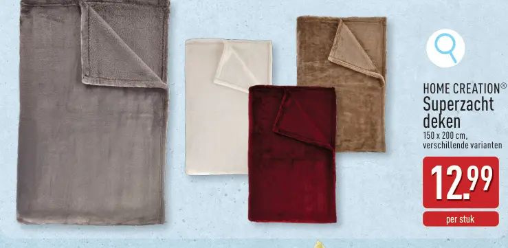 Aanbieding: Superzacht deken