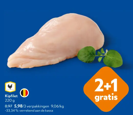 Promotie: Kipfilet