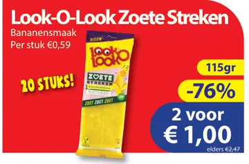 Aanbieding: Look-O-Look Zoete Streken