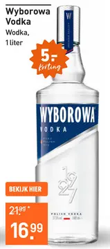 Aanbieding: Wyborowa Vodka