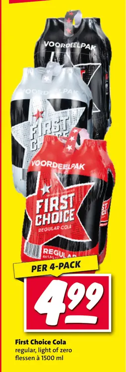 Aanbieding: First Choice Cola