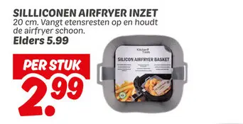 Aanbieding: SILLLICONEN AIRFRYER INZET