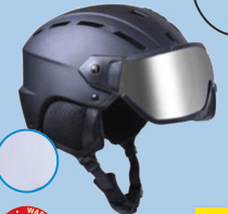 Aanbieding: Skihelm/snowboardhelm met vizier