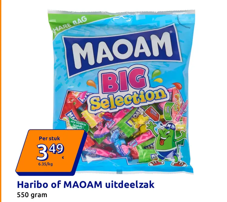 Aanbieding: MAOAM uitdeelzak