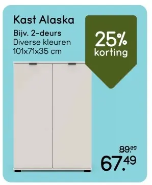 Aanbieding: Kast Alaska