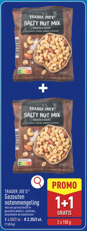 Promotie: Gezouten notenmengeling