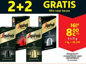 Aanbieding: Nespresso compatibele caps