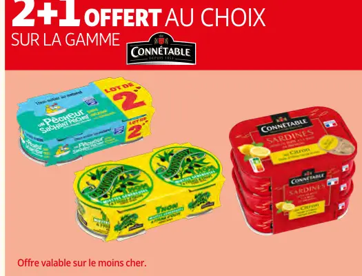 Promotie: Thon, Sardines