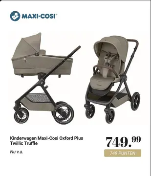Aanbieding: Kinderwagen Maxi-Cosi Oxford Plus Twillic Tru