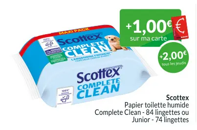 Offre: Papier toilette humide