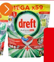 Promotie: dreft platinum plus