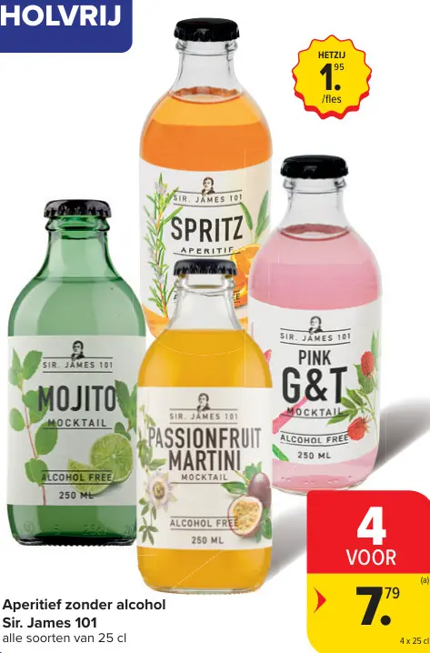 Promotie: Aperitief zonder alcohol