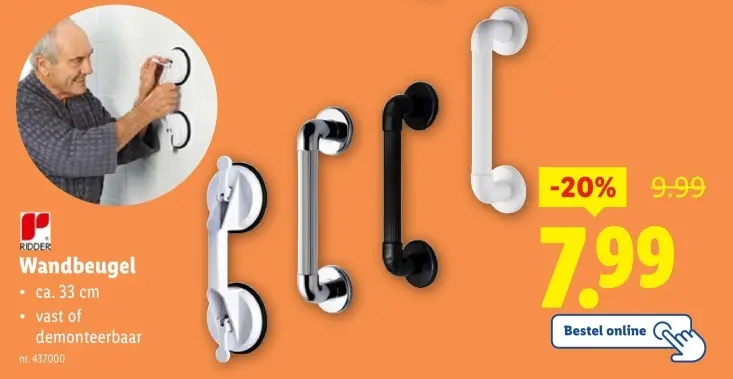 Aanbieding: Wandbeugel