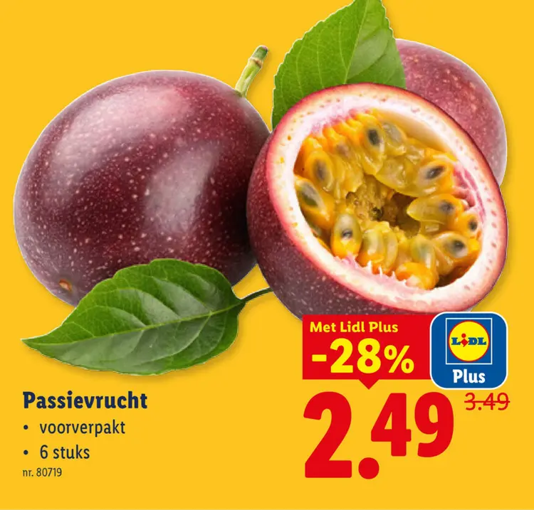 Promotie: Passievrucht