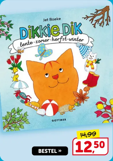 Promotie: Dikkie Dik lente zomer herfst winter