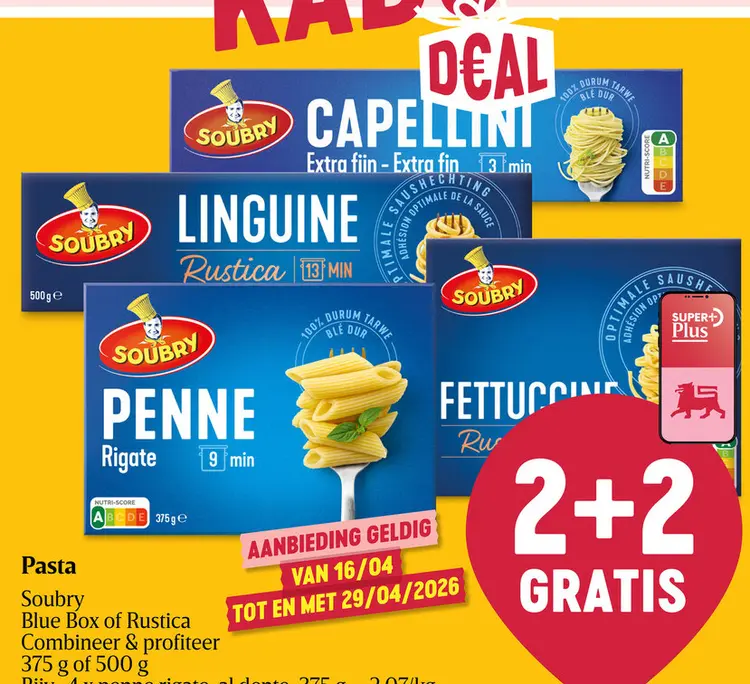 Promotie: Pasta