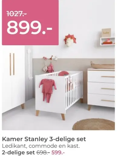 Aanbieding: Kamer Stanley 3-delige set