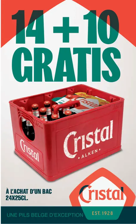 Offre: 14 + 10 gratis