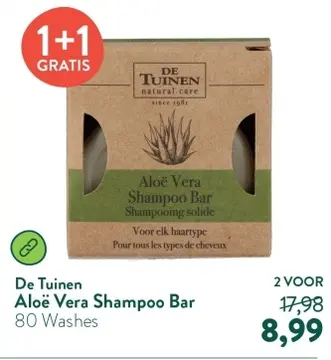 Aanbieding: Aloë Vera Shampoo Bar