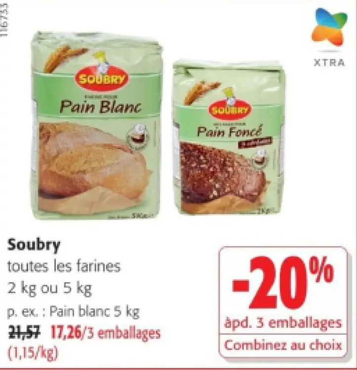 Offre: toutes les farines