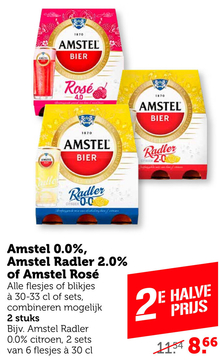 Aanbieding: Amstel Radler 0.0 % citroen