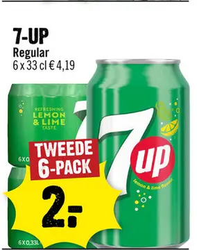 Aanbieding: 7-UP Regular