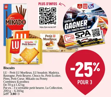 Offre: Biscuits