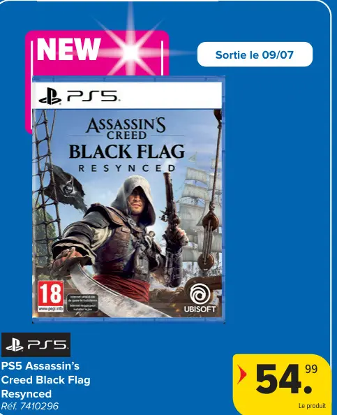 Offre: Assassin's Creed Black Flag Resynced