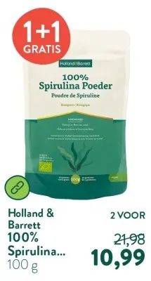 Aanbieding: 100% Spirulina Poeder