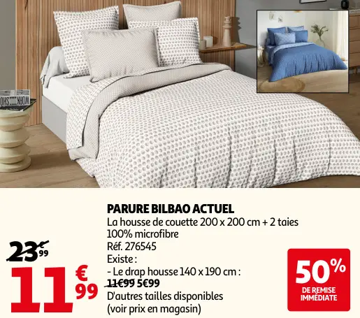 Promotie: Parure bilbao actuel