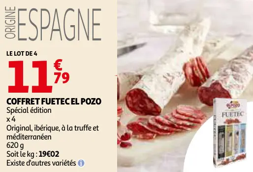 Offre: Coffret fuetec el pozo