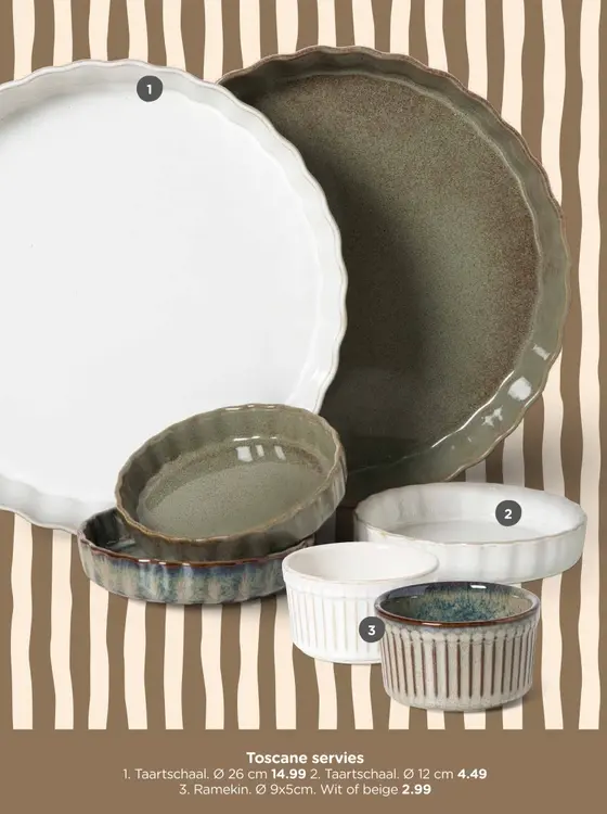 Aanbieding: Toscane servies