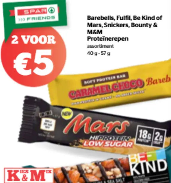 Promotie: Proteïnerepen